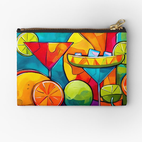 Item preview, Cinco de Mayo Tropical Fiesta with Tacos Cocktails and Citrus Slices in a Bold Colorful Celebration designed and sold by OlfactoART Studio.