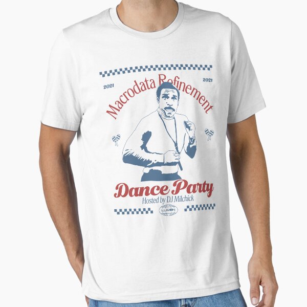 Artikel-Vorschau von Severance Mr Milchick Defiant Jazz Macrodata Refinement Dance Party Filme Poster, designt und verkauft von Doveballs.