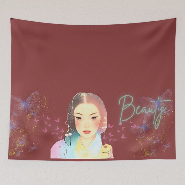Item preview, Beauty/Winter to Spring/Cute Asian Rainbow Art designed and sold by ChristabellaWwMS.