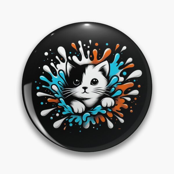 Item preview, Splash Cat 1 designed and sold by the-fitzgibbon.