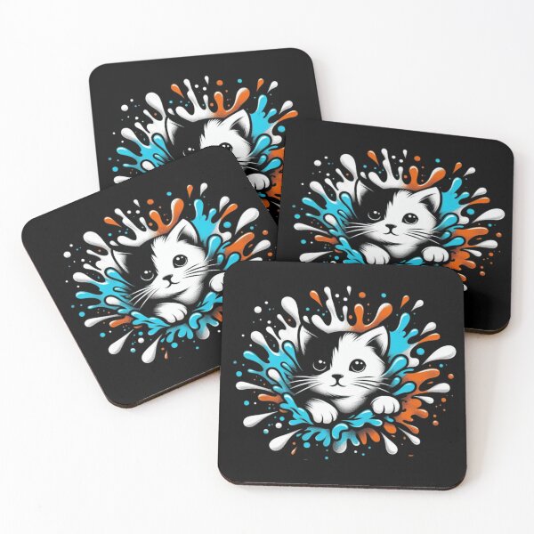 Item preview, Splash Cat 1 designed and sold by the-fitzgibbon.