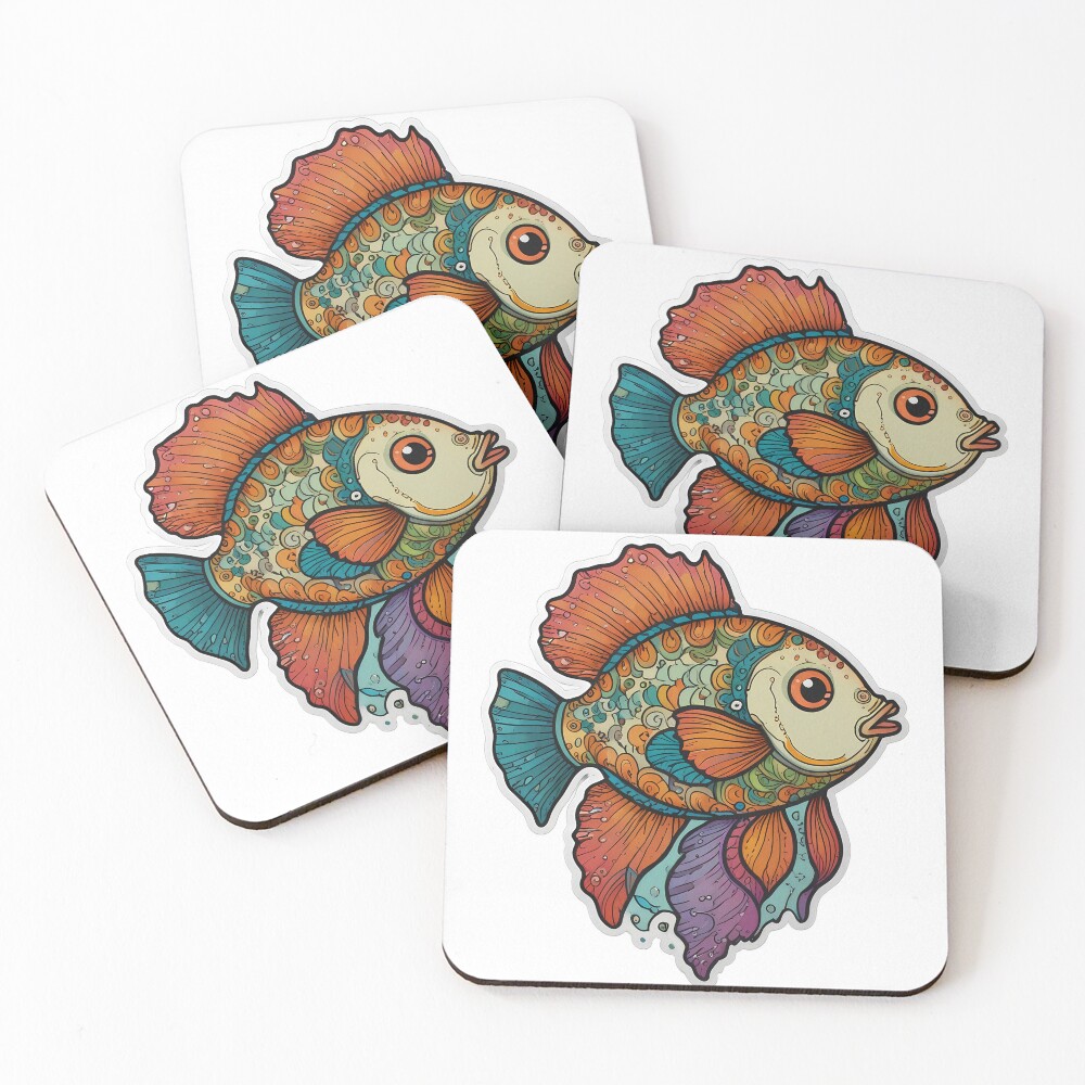 Item preview, Coasters (Set of 4) designed and sold by ESASSHOP.