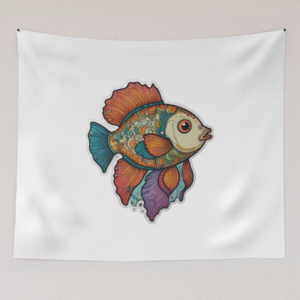 Item preview, Fish Design designed and sold by ESASSHOP.