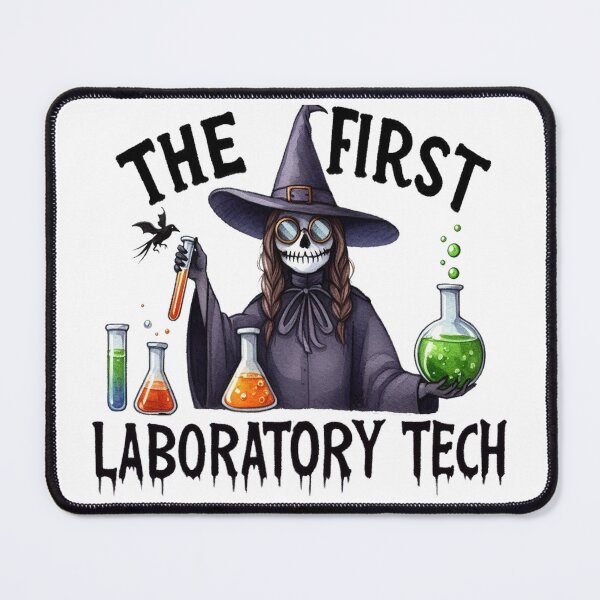 Item preview, The First Laboratory Tech designed and sold by clarkfraser.