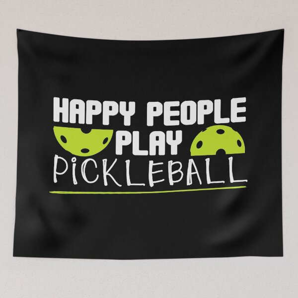 Item preview, Pickleball Vibes – Happy Player Quote designed and sold by miaa-artistshop.