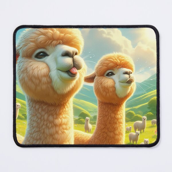 Item preview, Cute Alpaca spitting designed and sold by 7Bluedragon (Jane art collection).
