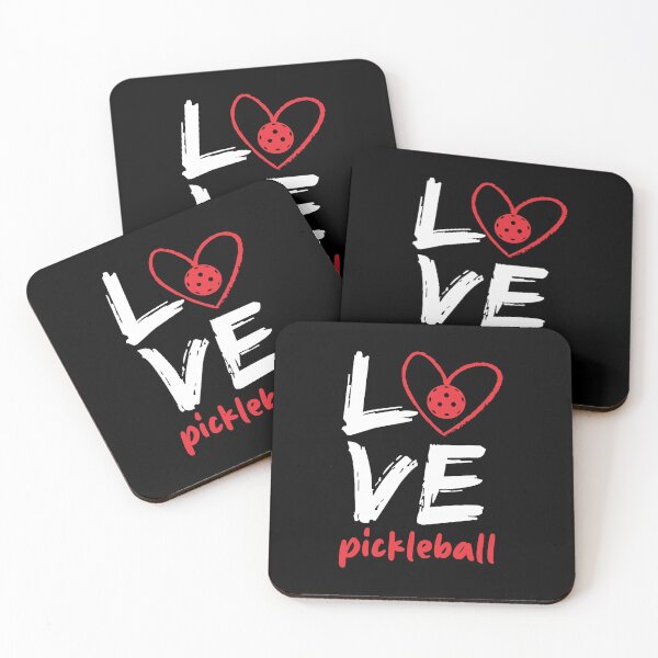 Item preview, Pickleball Love – Bold Heart Design designed and sold by miaa-artistshop.