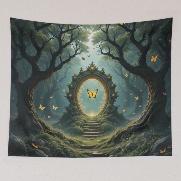 Item preview, mystical forest pathway designed and sold by InezPhotography.
