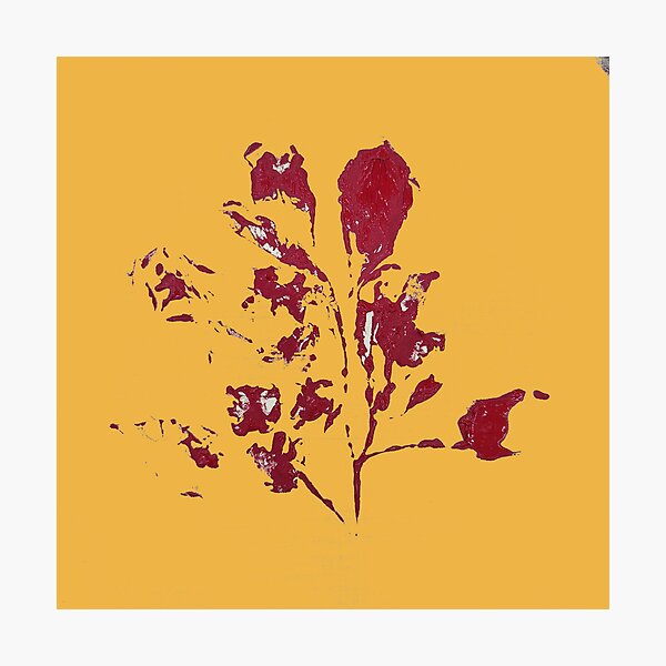 Item preview, 'A'ali'i Block Print designed and sold by Keola Makaiau.