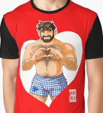ADAM ICH LIEBE DICH - HERZ Grafik T-Shirt