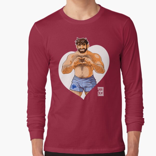 ADAM I LOVE YOU - HEART Long Sleeve T-Shirt