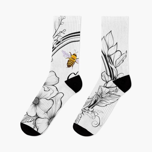 Item preview, Bee Love Floral Wreath 1 designed and sold by AnTartstudios.