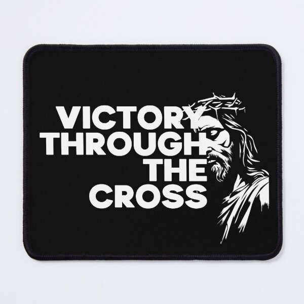 Item preview, Victory Through The Cross designed and sold by GraphiQTees.