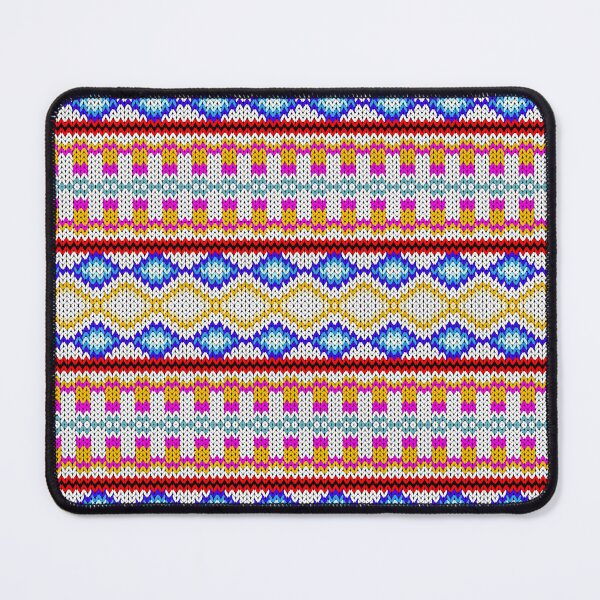Item preview, Geometric Crochet-Inspired Yarn Pattern designed and sold by ThawanTarnnoy.
