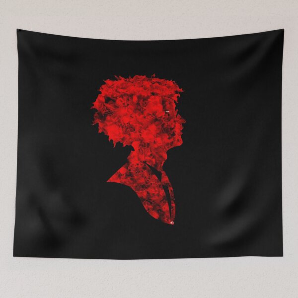 Item preview, A Scarlet Silhouette of Flowers designed and sold by Miguel Scarlet.