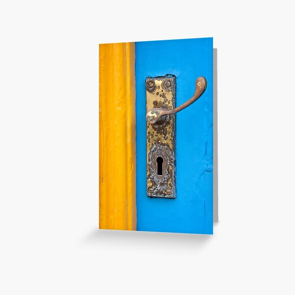 Caribbean Blue Greeting Card
