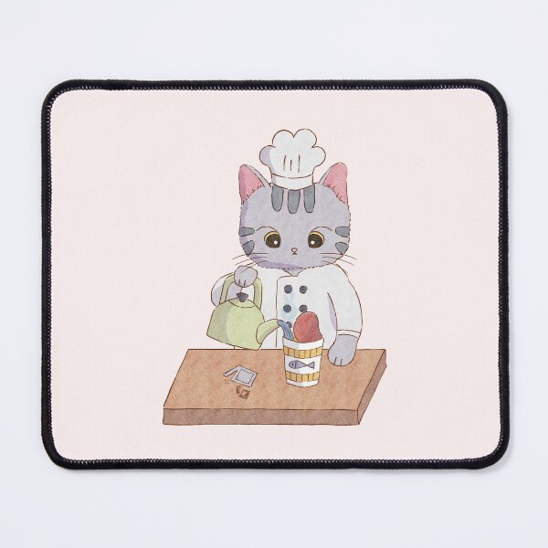 Item preview, Tabby Cat Miki The Chef and His Signature Dish designed and sold by Petrikovvy.