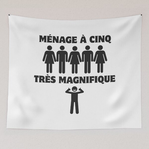 Aperçu de l'œuvre Ménage à Cinq Très Magnifique créée et vendue par UNK-Fatigues.