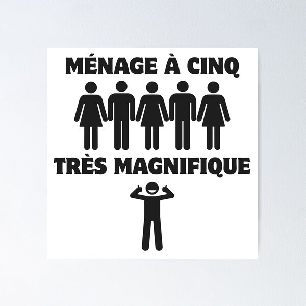Item preview, Ménage à Cinq Très Magnifique designed and sold by UNK-Fatigues.