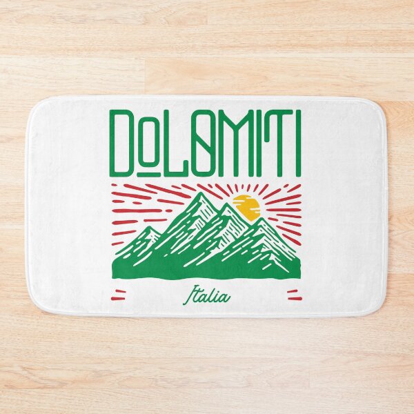Item preview, Dolomites Italy, Dolomiti Italia, Snow Capped Mountain with Sun and Blue Sky designed and sold by MerchSearchCO.