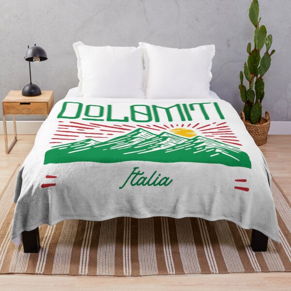 Item preview, Dolomites Italy, Dolomiti Italia, Snow Capped Mountain with Sun and Blue Sky designed and sold by MerchSearchCO.
