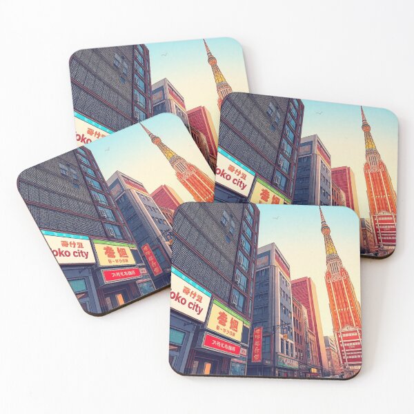 Item preview, Tokyo scene scape  designed and sold by Reignchaos80.