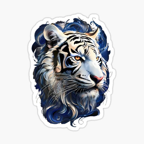 Item preview, White Tiger designed and sold by LmDSStore.