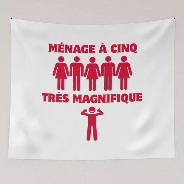 Aperçu de l'œuvre Ménage à Cinq Très Magnifique créée et vendue par UNK-Fatigues.