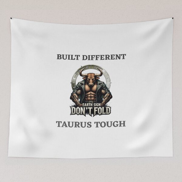 Item preview, Built Different Taurus Tough designed and sold by gogettadriptees.
