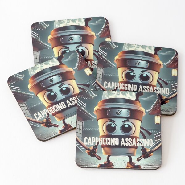 Item preview, Cappuccino Assassino - Italian Brainrot designed and sold by Sototos® ⭐⭐⭐⭐⭐.