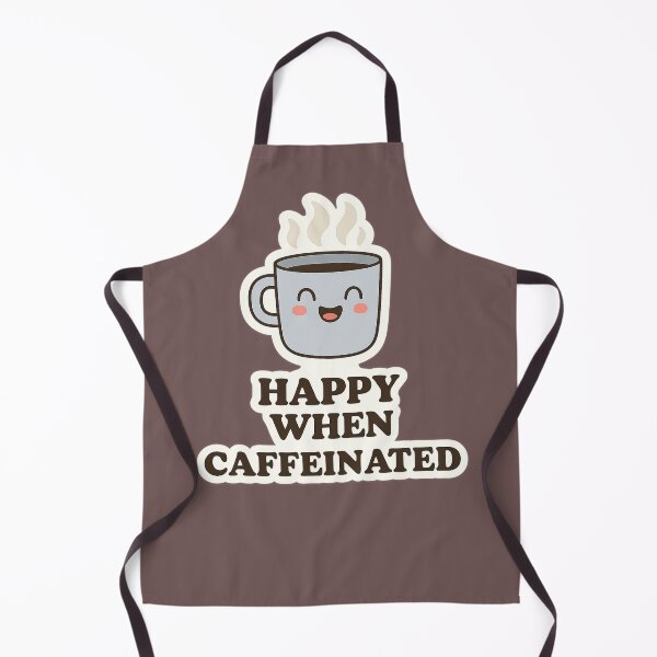 Item preview, Happy When Caffeinated designed and sold by Benja & Co..