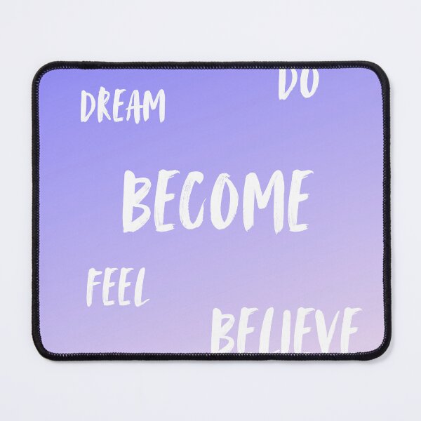Item preview, Lilac dream do become feel believe pattern designed and sold by ReynoldsFun.