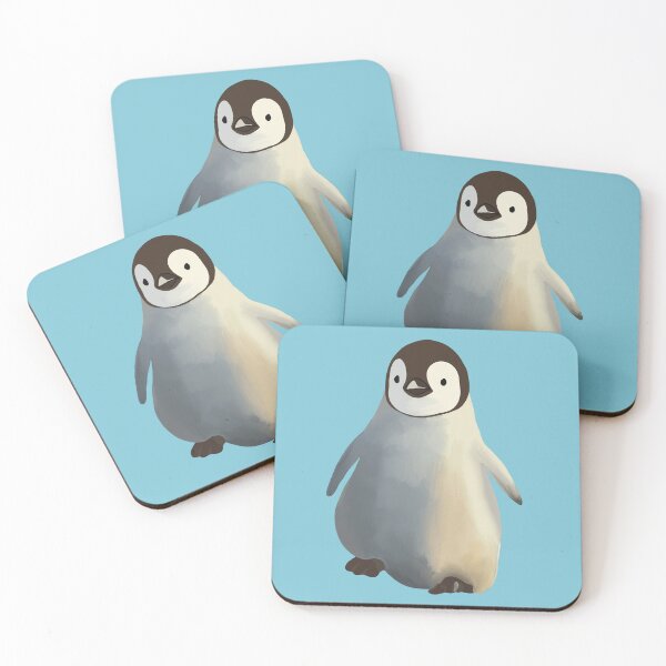 Item preview, Baby emperor penguin chick taking first step designed and sold by tayaan.
