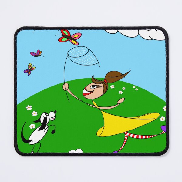 Item preview, Green Hills Girls – Butterflies - Whimsical Printable Wall Art for Kids | Nursery & Bedroom Decor designed and sold by hebustyle.