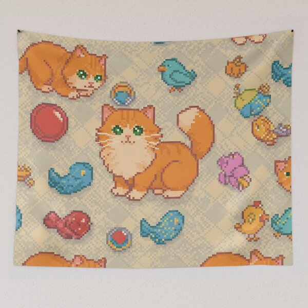 Item preview, Digi Cats and Birds designed and sold by StitchNRebl.