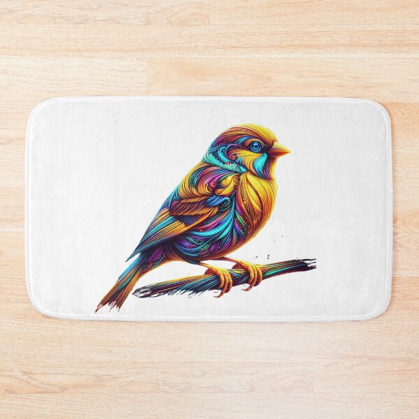 Item preview, Super Colorful Sparrow designed and sold by GloriousArtSKD.