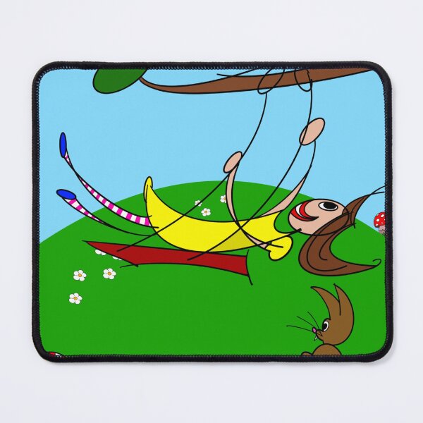 Item preview, Green Hills Girls – Swing It - Whimsical Printable Wall Art for Kids | Nursery & Bedroom Decor designed and sold by hebustyle.
