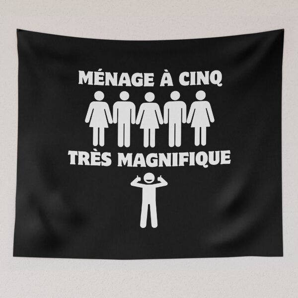 Aperçu de l'œuvre Ménage à Cinq Très Magnifique créée et vendue par UNK-Fatigues.