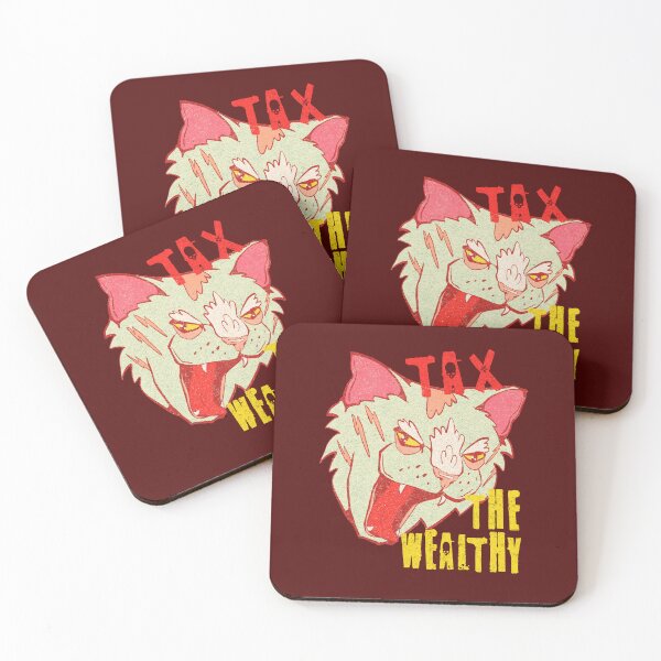 Item preview, Tax the Wealthy Cat designed and sold by crestfallenmermaid.