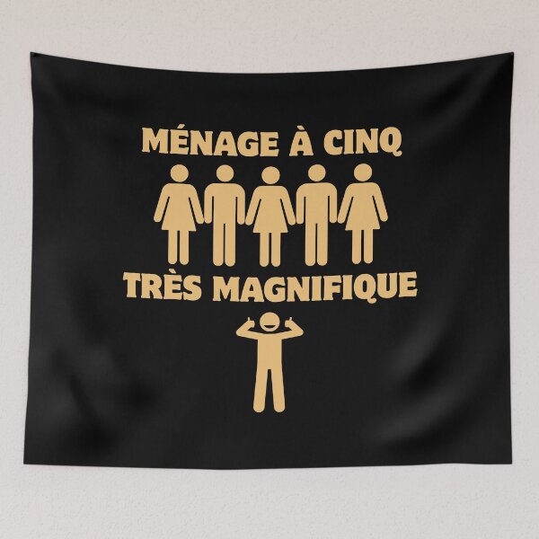 Aperçu de l'œuvre Ménage à Cinq Très Magnifique créée et vendue par UNK-Fatigues.