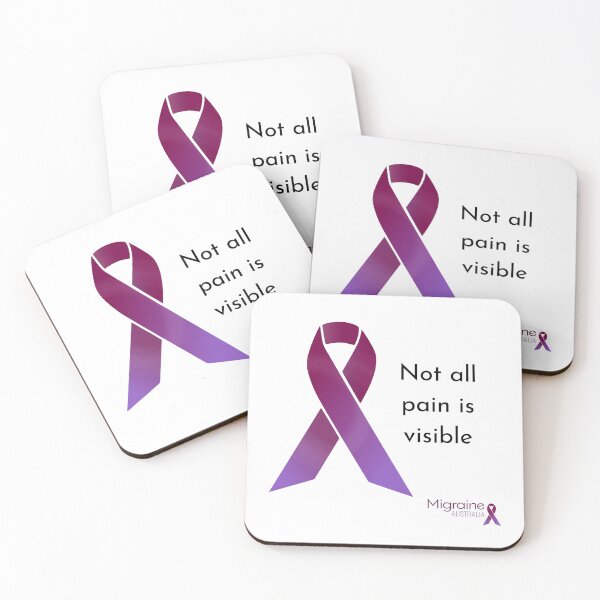 Item preview, Migraine Australia - Not All Pain is Visible designed and sold by Migraine Australia.