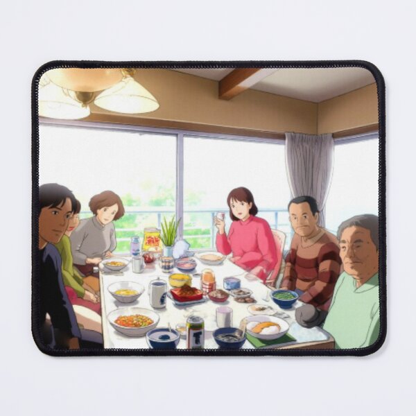 Item preview, Having a home party  after lunch and spending a cozy time with the view of blooming mimosa flowers outside the window in Japan with my family and lifelong friends designed and sold by pinkish-petals.