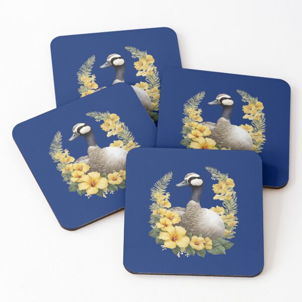 Item preview, Hawaiian Goose With Yellow Hibiscus designed and sold by taiche.