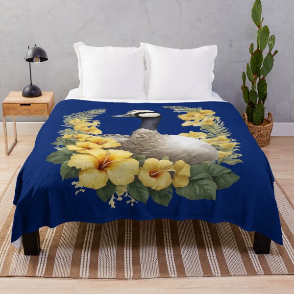 Item preview, Hawaiian Goose With Yellow Hibiscus designed and sold by taiche.