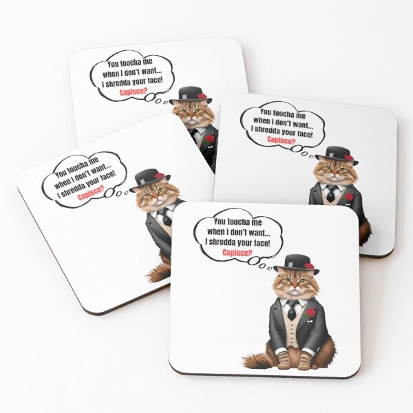 Item preview, Mafia Boss Maine Coon Cat Design | Funny Cat Godfather Parody designed and sold by Fredster1966.