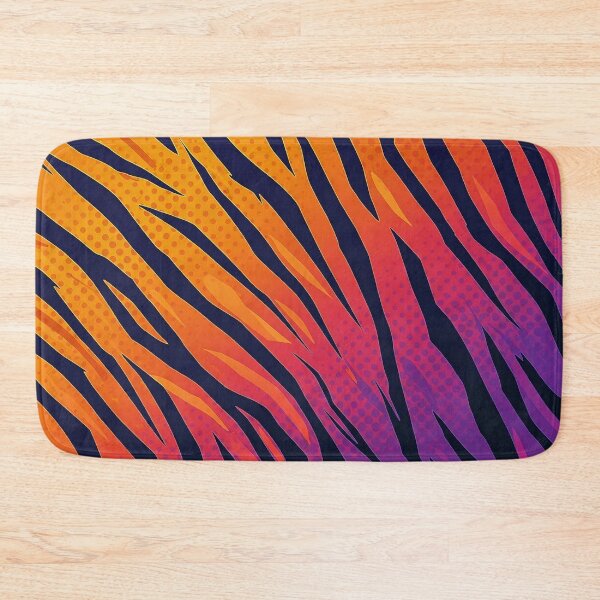 Item preview, Neon-Noir Tiger Stripes designed and sold by StitchNRebl.