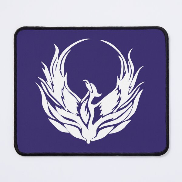 Item preview, White Phoenix (on  Purple) designed and sold by cautiousyimi.