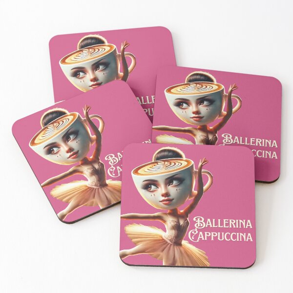 Item preview, Ballerina Cappucina - Italian Brainrot designed and sold by Sototos® ⭐⭐⭐⭐⭐.