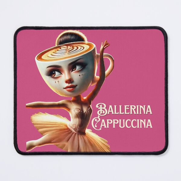 Item preview, Ballerina Cappucina - Italian Brainrot designed and sold by Sototos® ⭐⭐⭐⭐⭐.