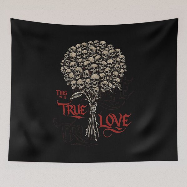 Item preview, True Love Skull Lovers: Snapdragon flower designed and sold by Robert "Hellfish" Fonseca.